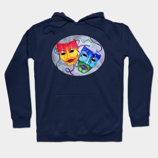 Comedy and Tragedy Hoodie